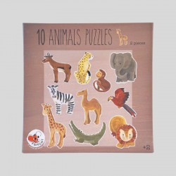 Egmont Toys Puzzle 10 animaux