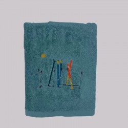 Sylvie Thiriez Drap de douche Passe-montagne