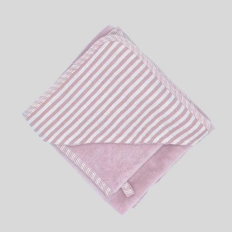copy of Sortie de bain bambou et son gant
