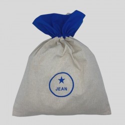 Sac Linge Ficelle Broderie...